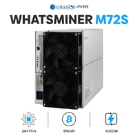 MicroBT Whatsminer M72S 264TH/s BITCOIN (SHA256) Miner - New